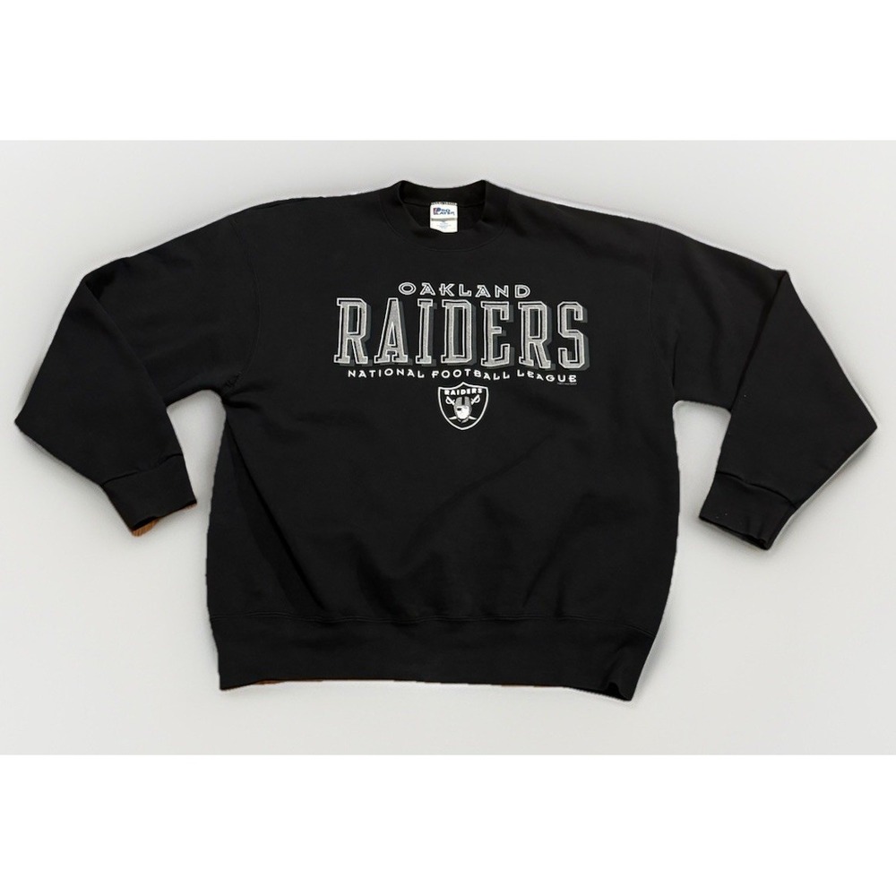 Vintage Oakland Raiders Crewneck Sweatshirt 2XL Pro Player Eazy E Rap NWA 90s